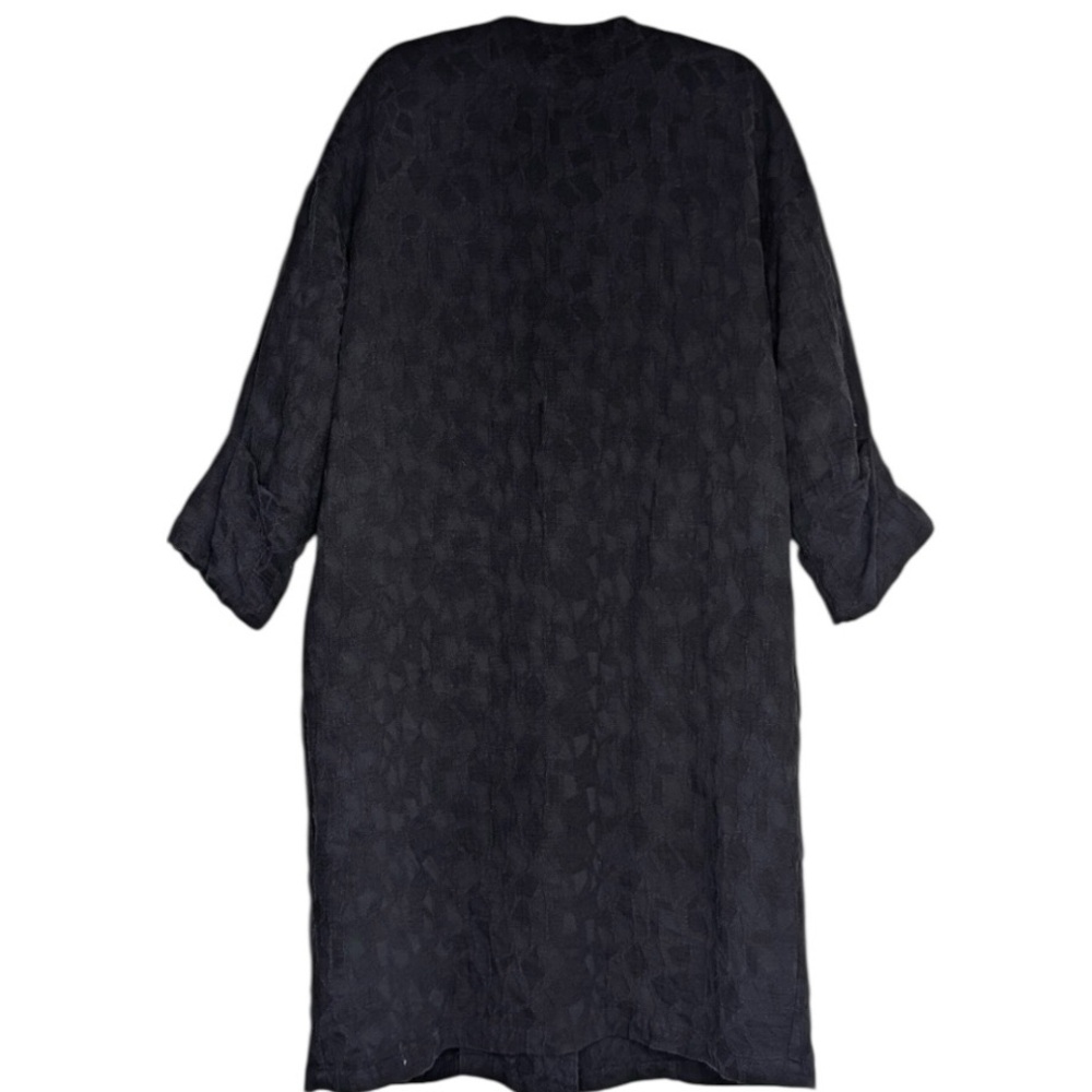 NWT- Women’s Black Crane Jacquard Cocoon Jacket - Picture 6 of 7